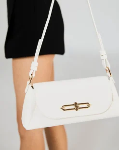 ABNER WHITE SHOULDER BAG