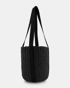 ACERNO BLACK SHOULDER BAG