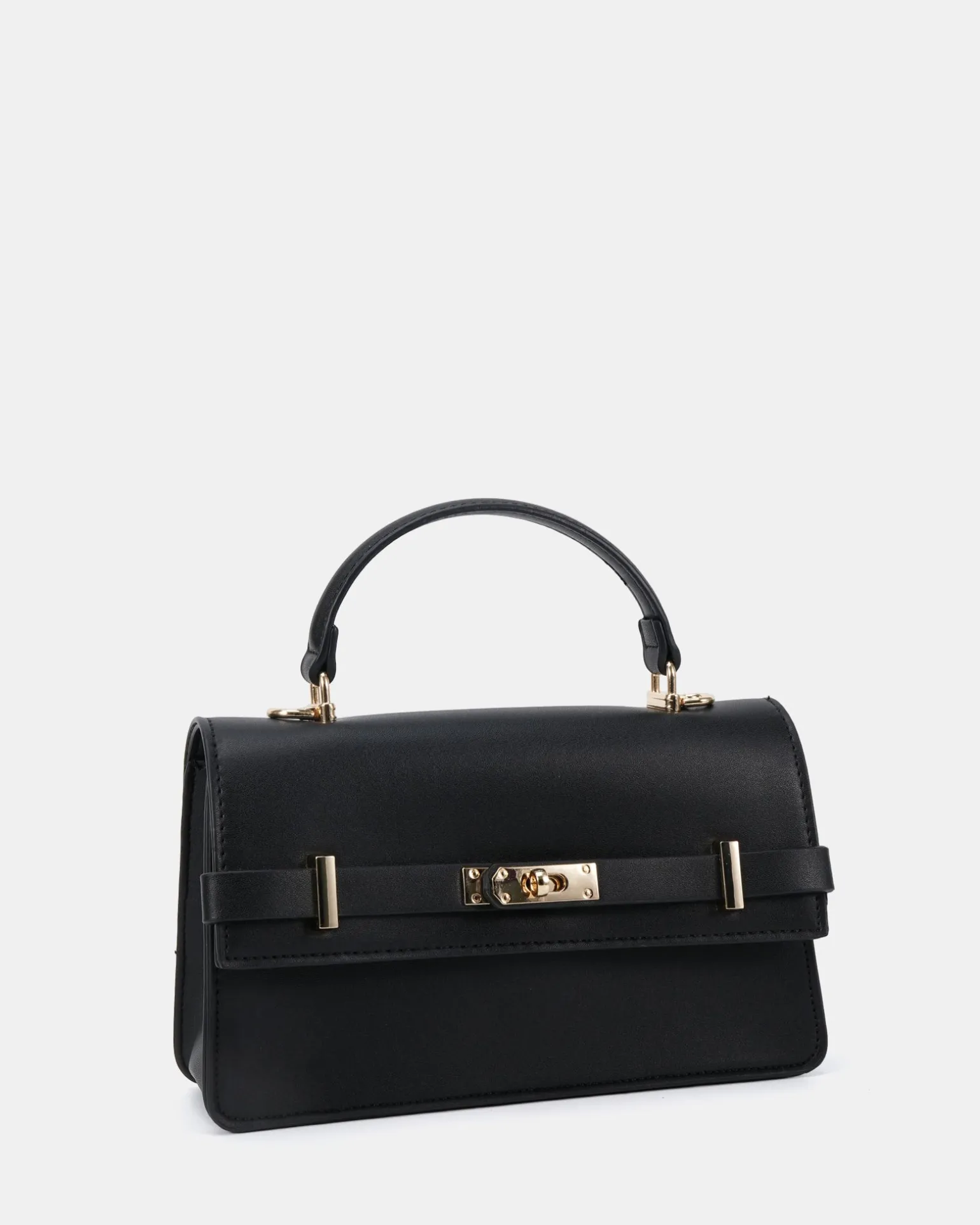 ACHILLES BLACK TOP HANDLE BAG