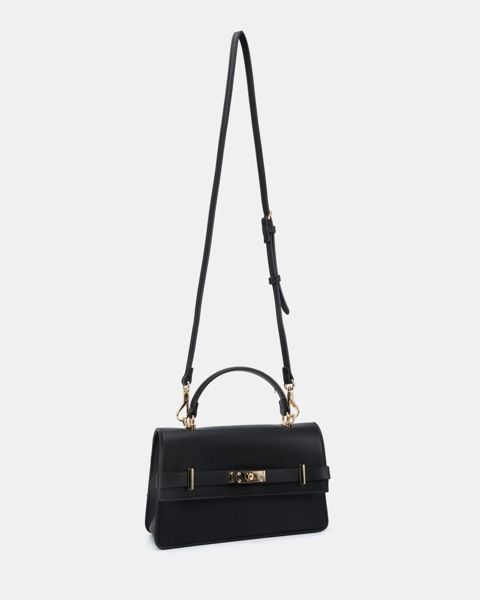 ACHILLES BLACK TOP HANDLE BAG