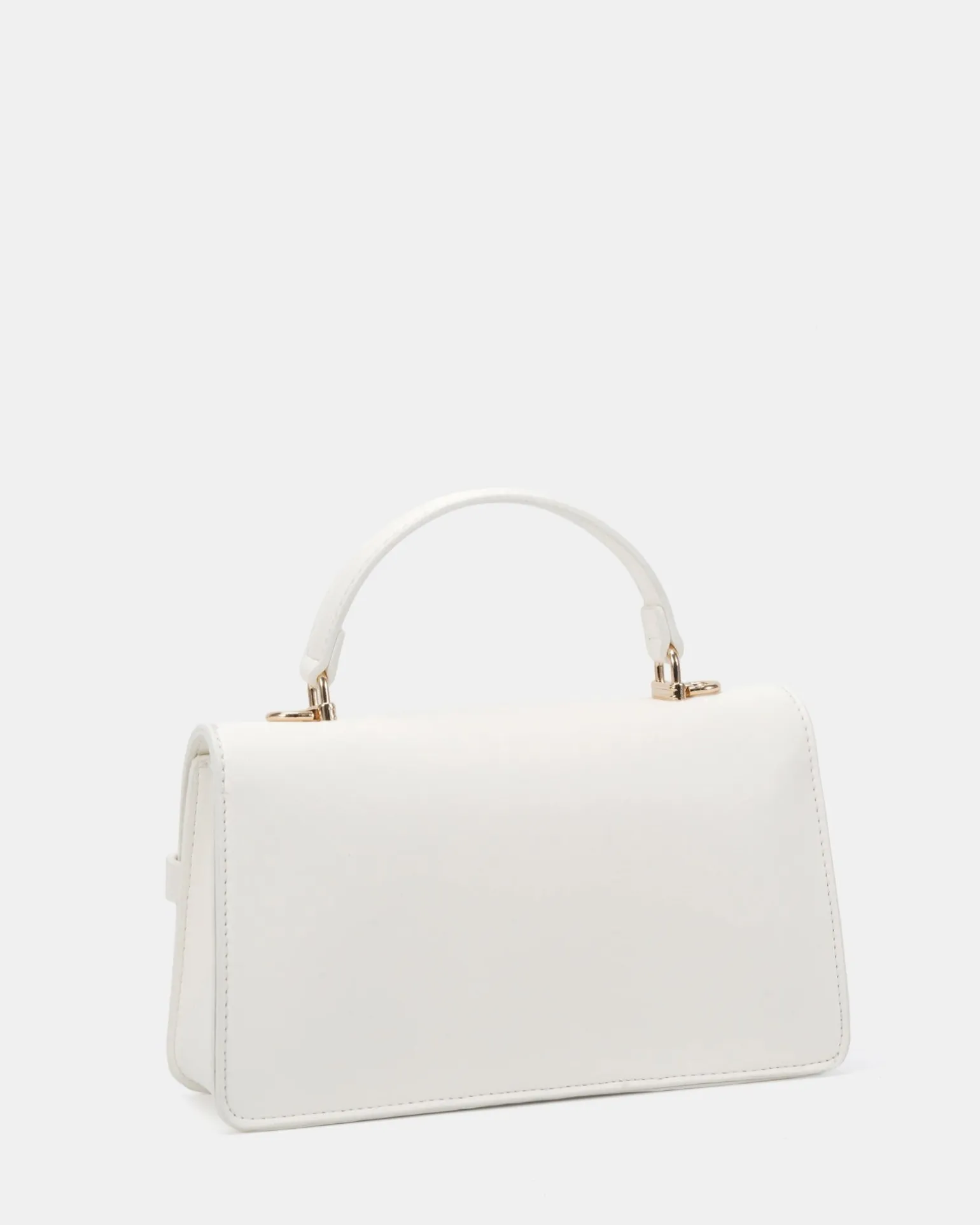 ACHILLES WHITE TOP HANDLE BAG