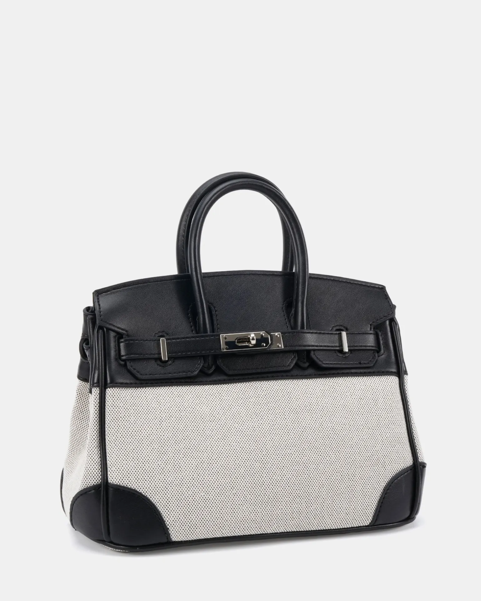ADORA LINEN TOP HANDLE BAG