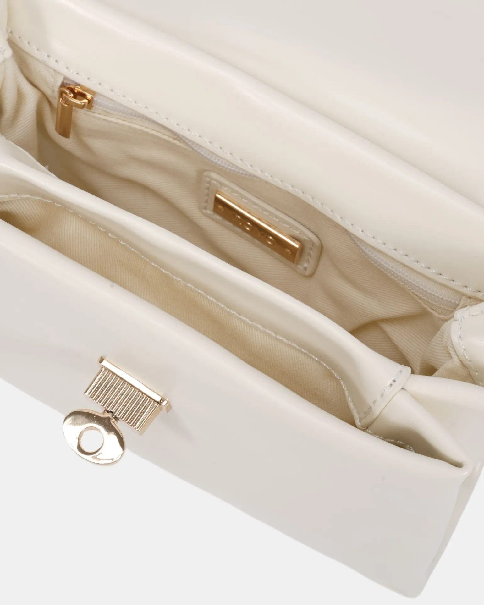 AFFINA WHITE TOP HANDLE BAG