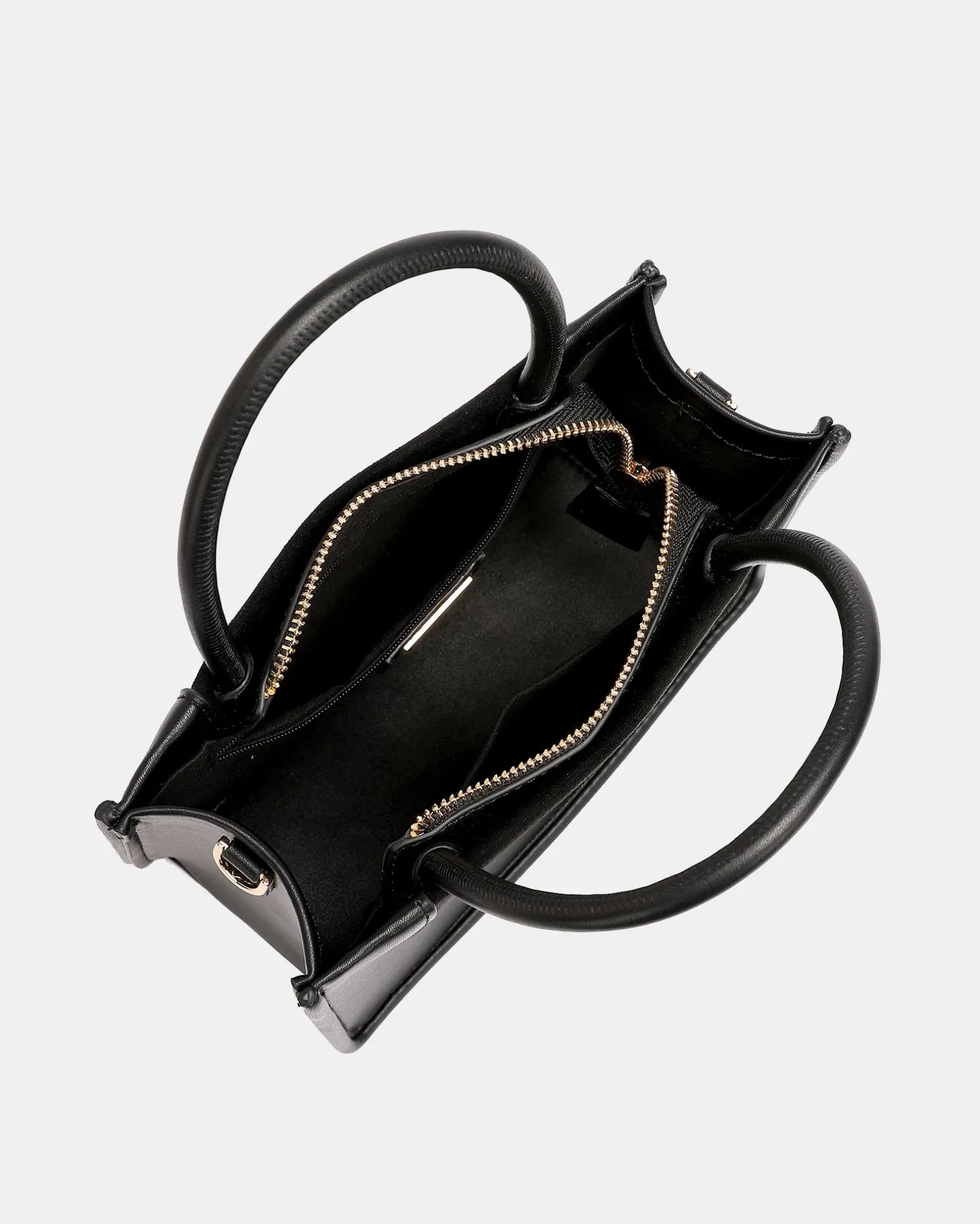 AFTON BLACK TOP HANDLE BAG