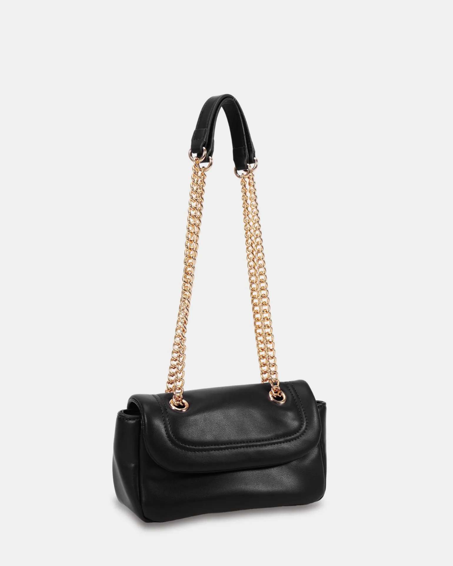 AKIRO BLACK SHOULDER BAG
