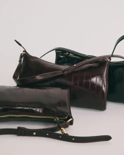ALCOTT BURGUNDY SHOULDER BAG
