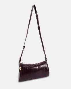 ALCOTT BURGUNDY SHOULDER BAG