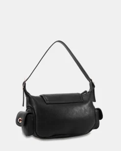ALFA BLACK SHOULDER BAG