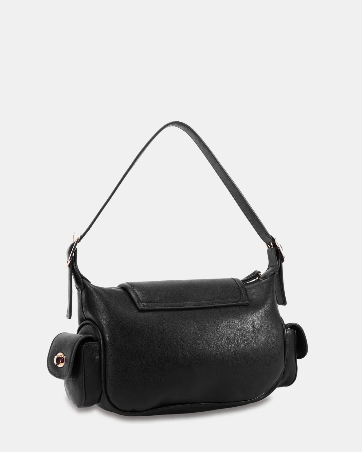 ALFA BLACK SHOULDER BAG