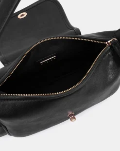 ALFA BLACK SHOULDER BAG