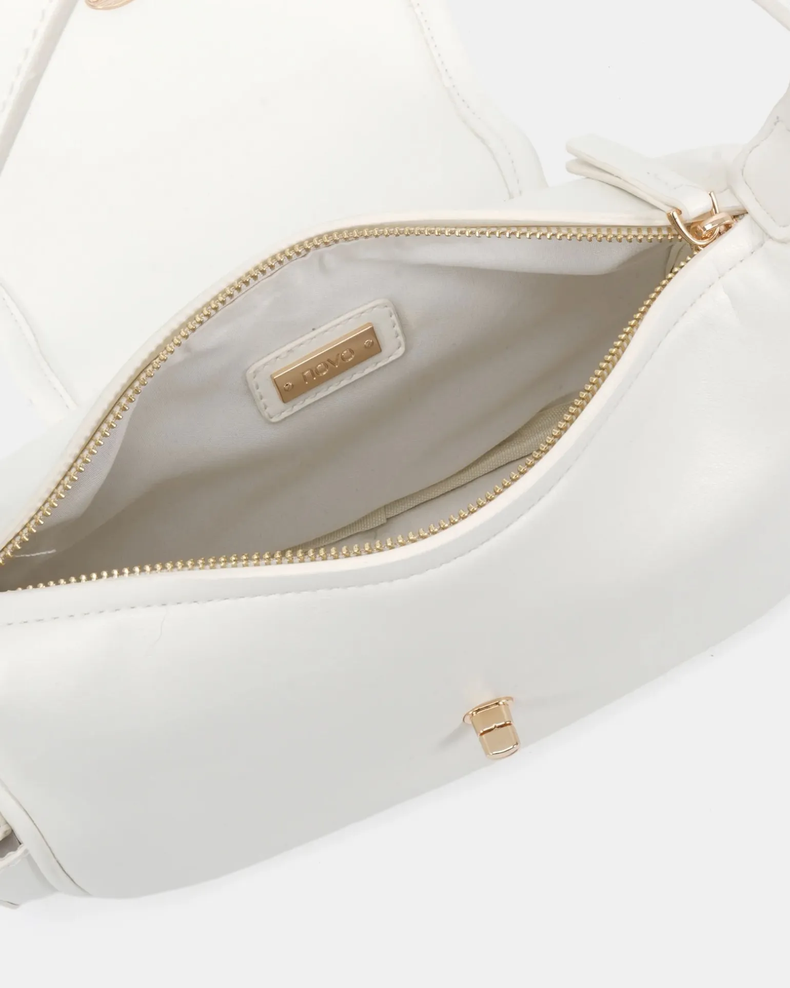 ALFA WHITE SHOULDER BAG