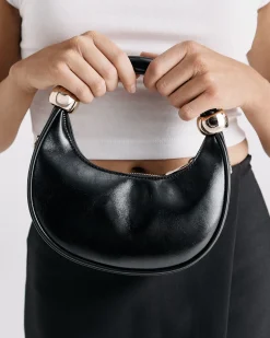 ALLEGRO BLACK TOP HANDLE BAG