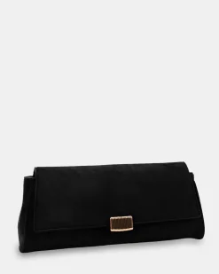 AMAST Black Suede Clutch