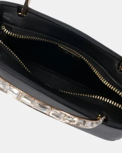 ANISTON BLACK TOP HANDLE BAG