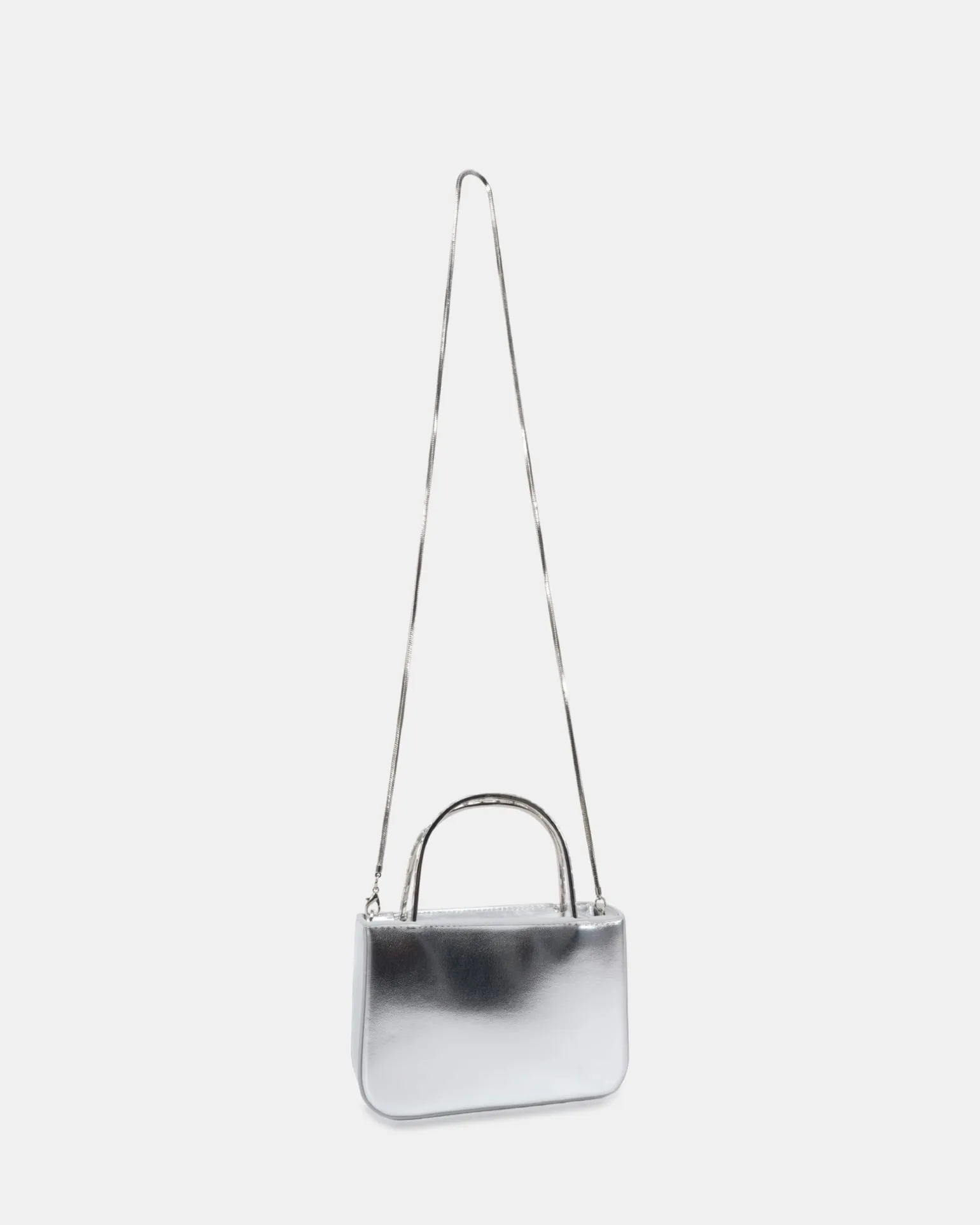 ANISTON SILVER TOP HANDLE BAG