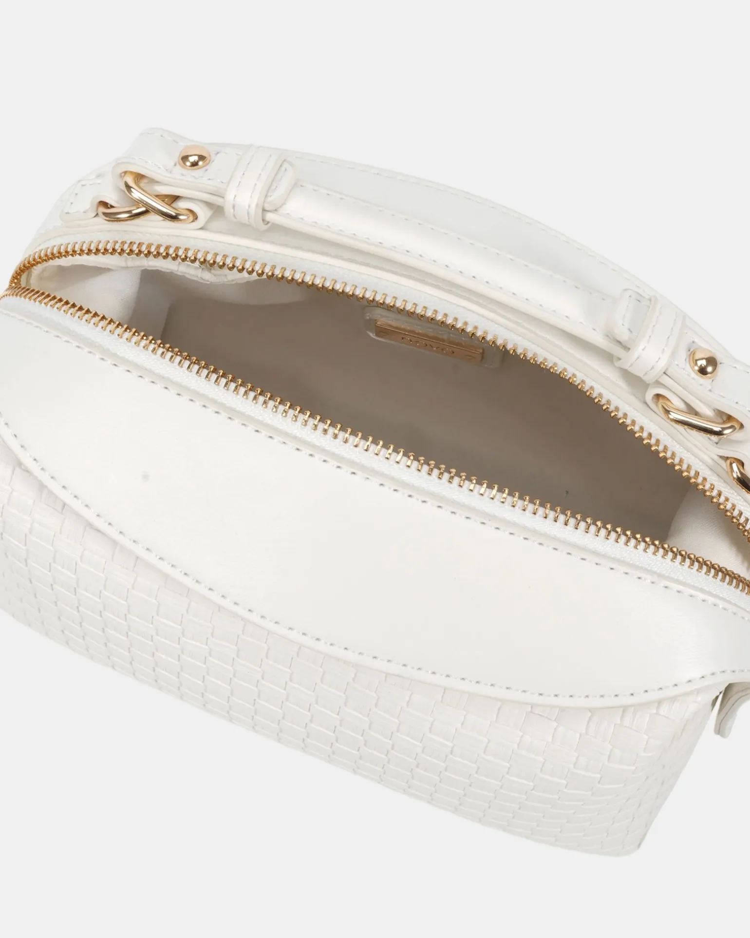 ANNETTE WHITE TOP HANDLE BAG