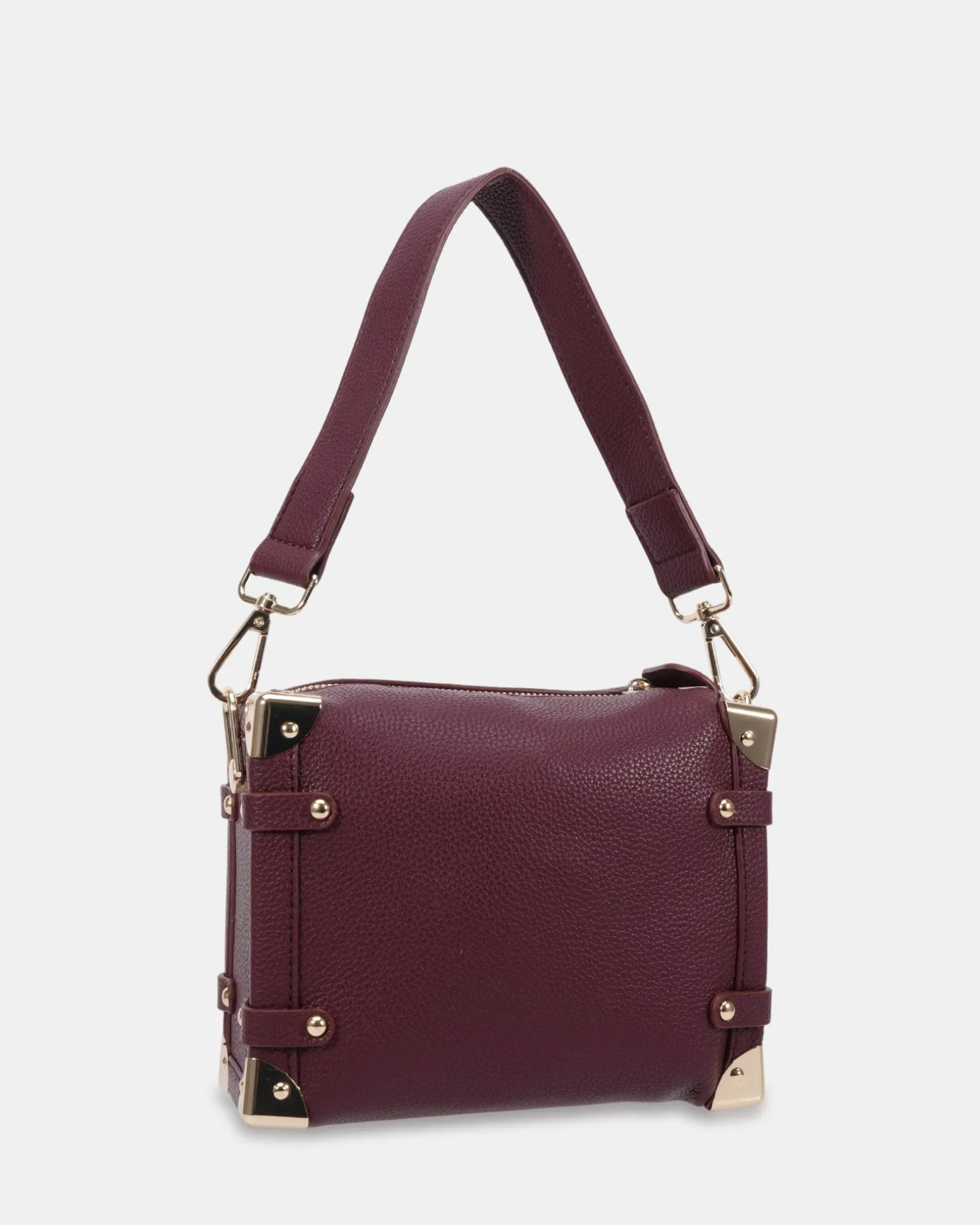 ARMIE Plum Pebble SHOULDER BAG