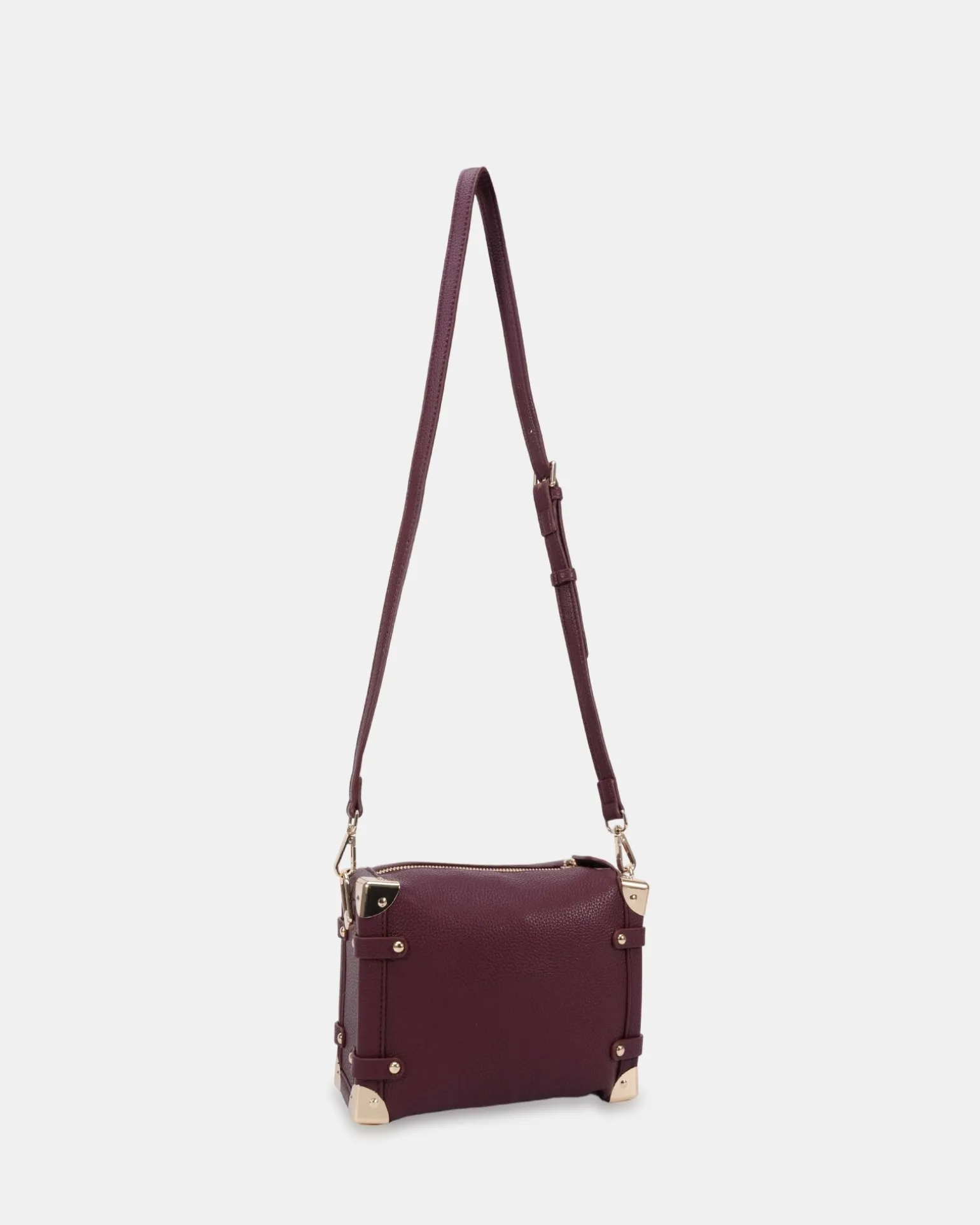 ARMIE Plum Pebble SHOULDER BAG