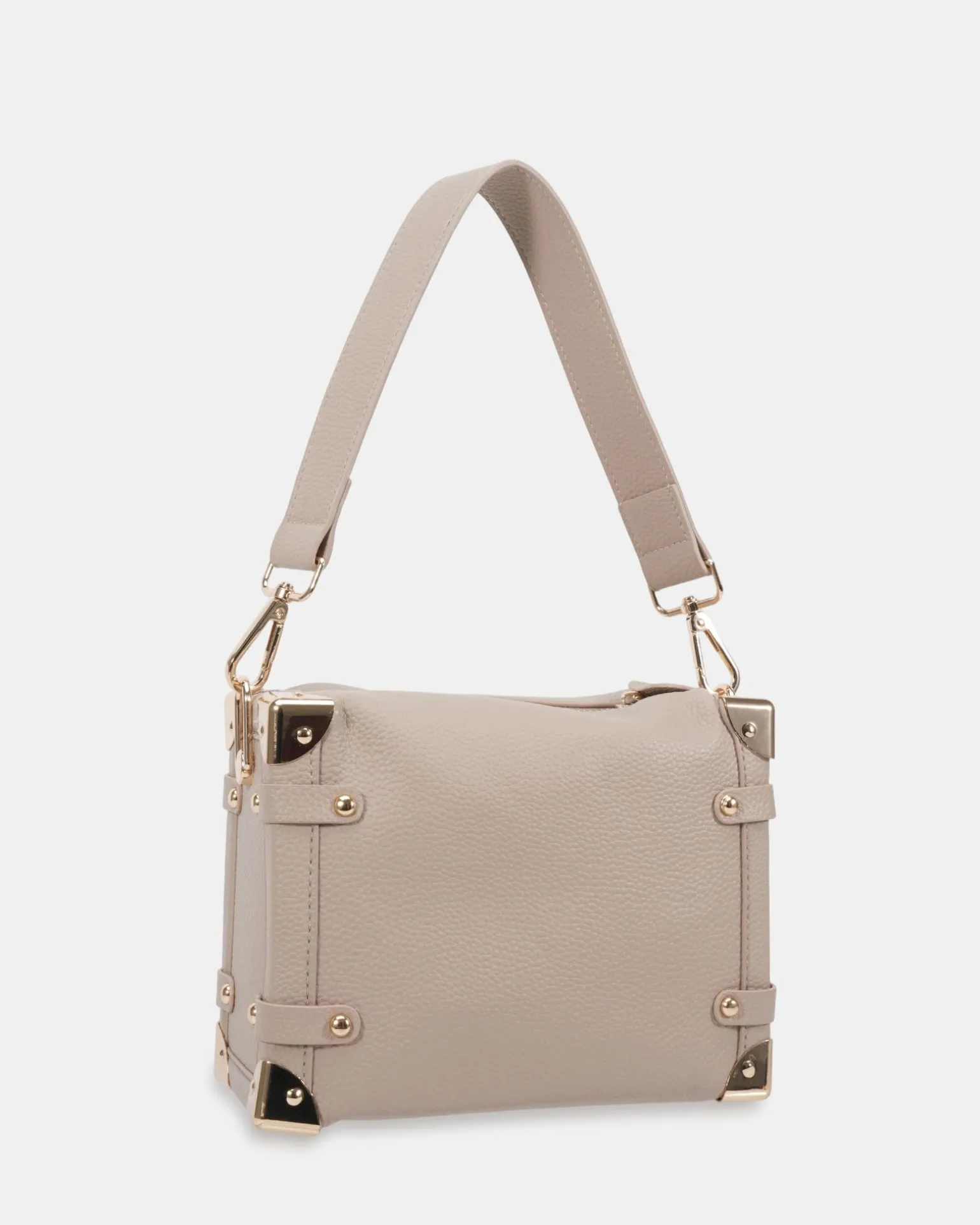 ARMIE Taupe Pebble SHOULDER BAG