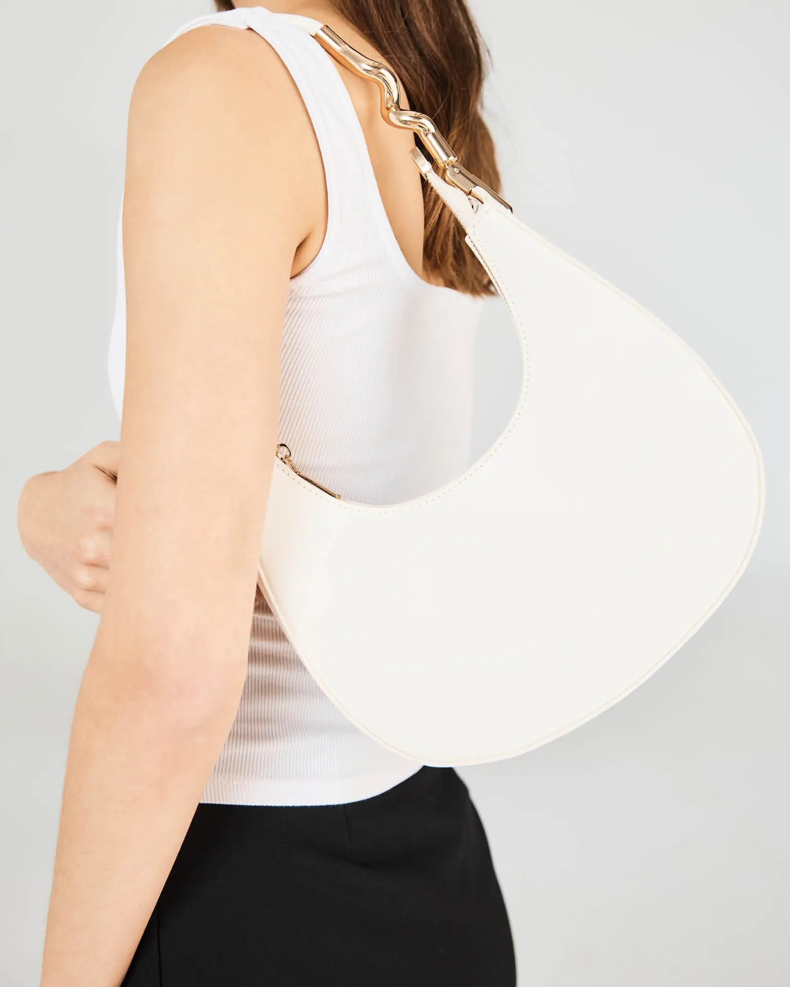ARTETA WHITE SHOULDER BAG