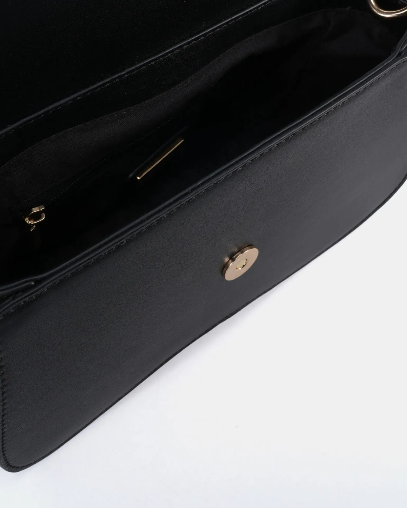 ARTSY BLACK TOP HANDLE BAG
