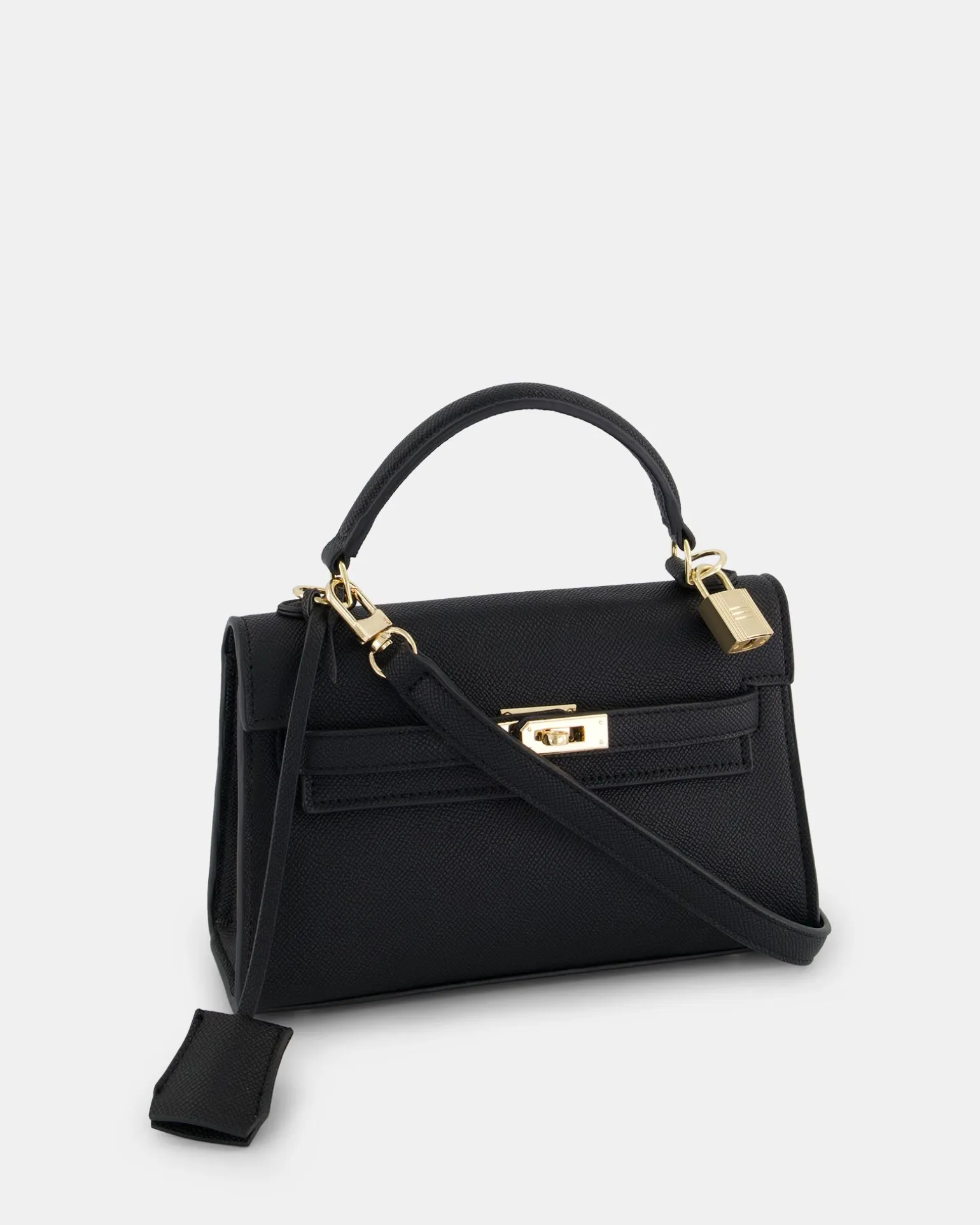 ARYTON BLACK TOP HANDLE BAG