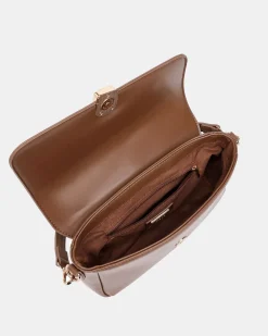 ASHLEIGH MILK CHOCOLATE SHOULDER BAG