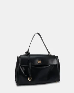 AUGUSTUS BLACK TOP HANDLE BAG
