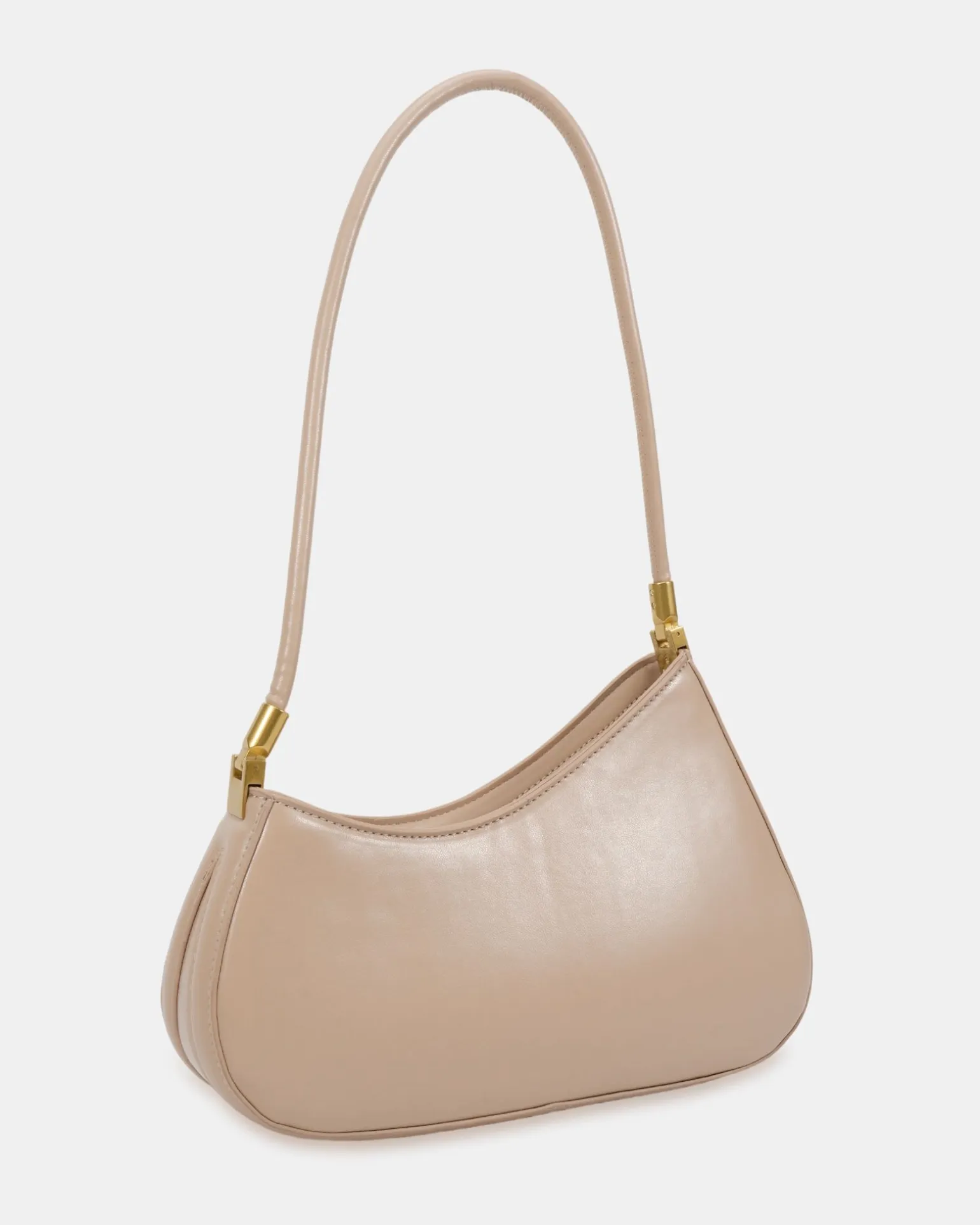 AVELINE NEUTRAL SMOOTH SHOULDER BAG