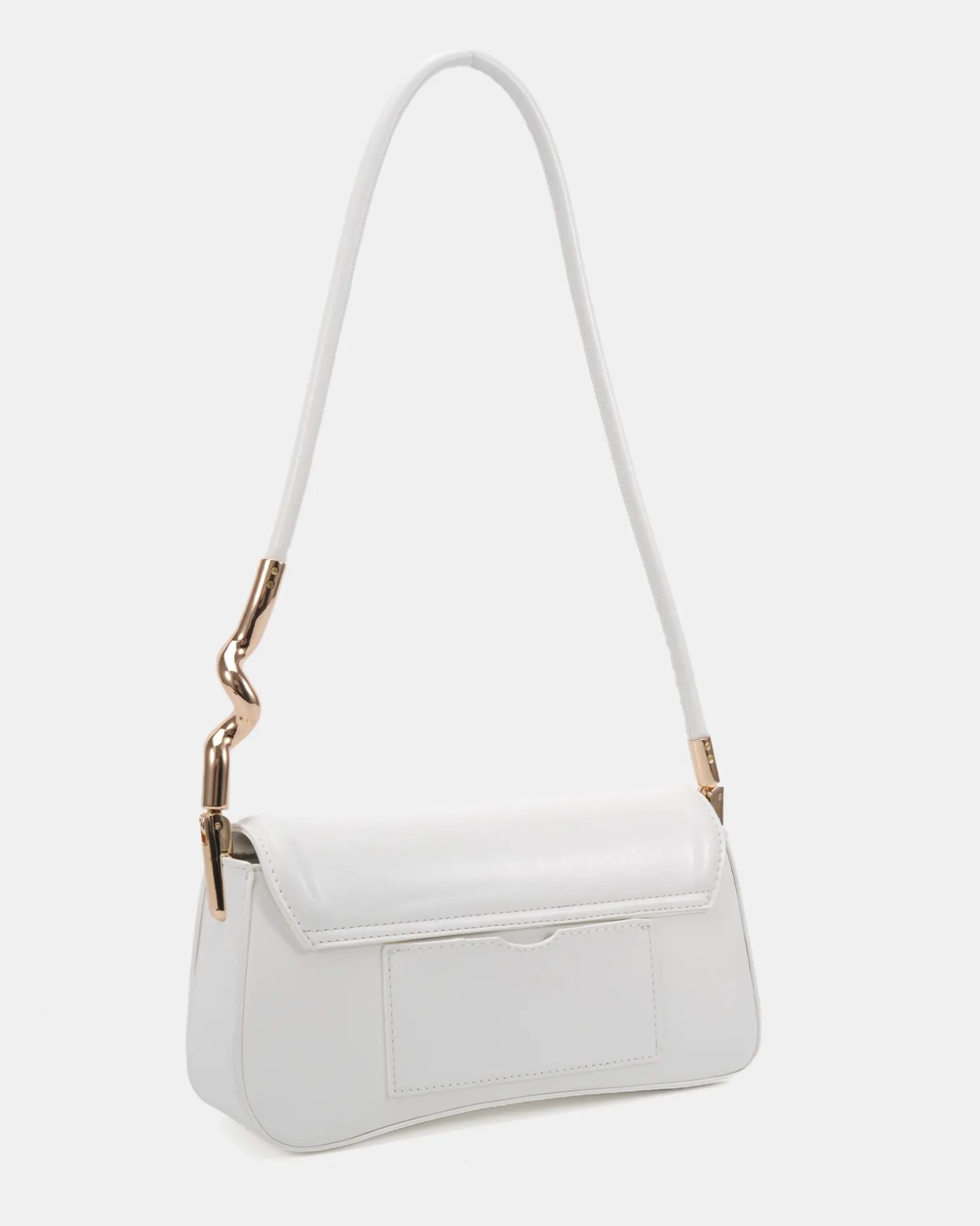 AYRA WHITE SHOULDER BAG