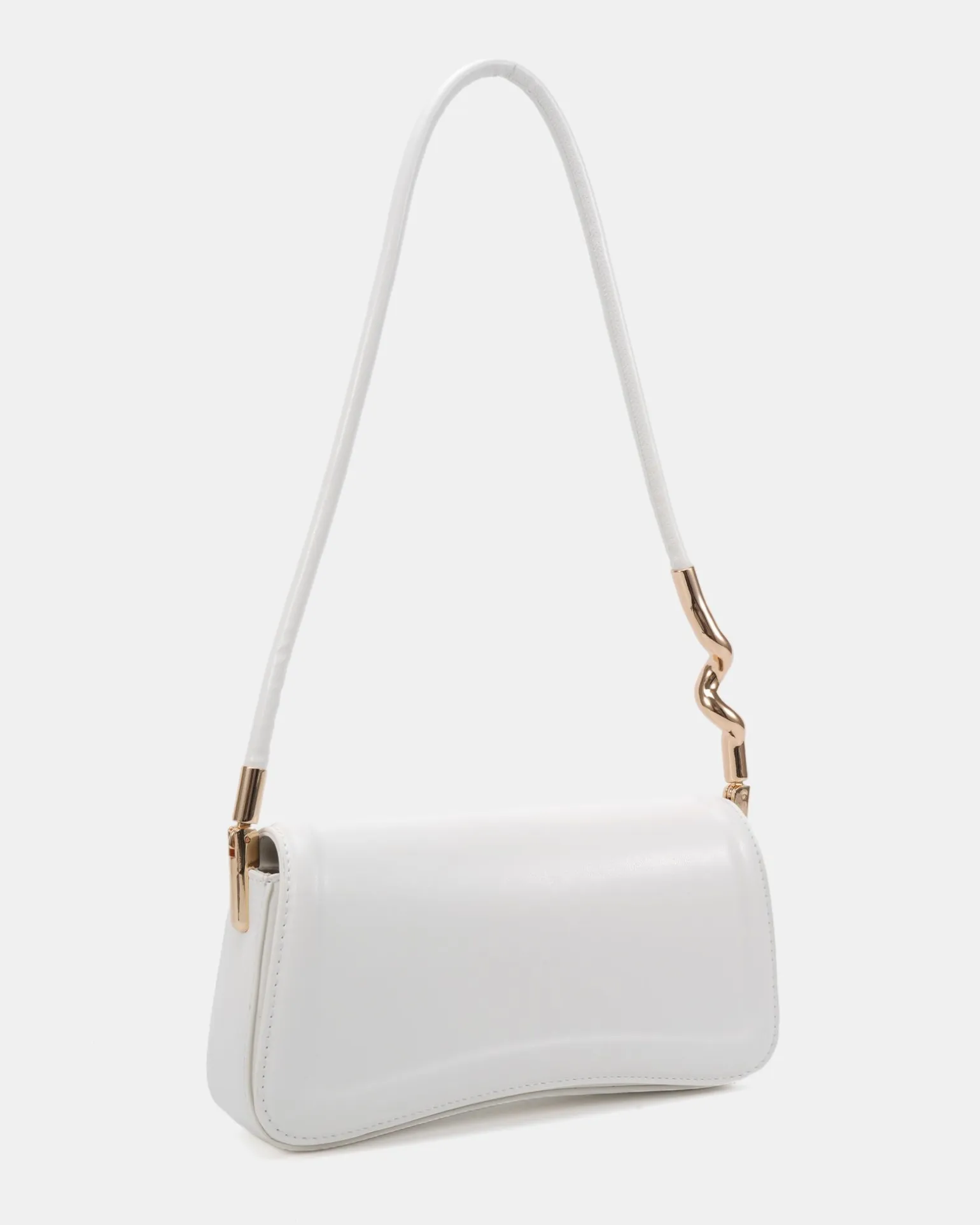 AYRA WHITE SHOULDER BAG