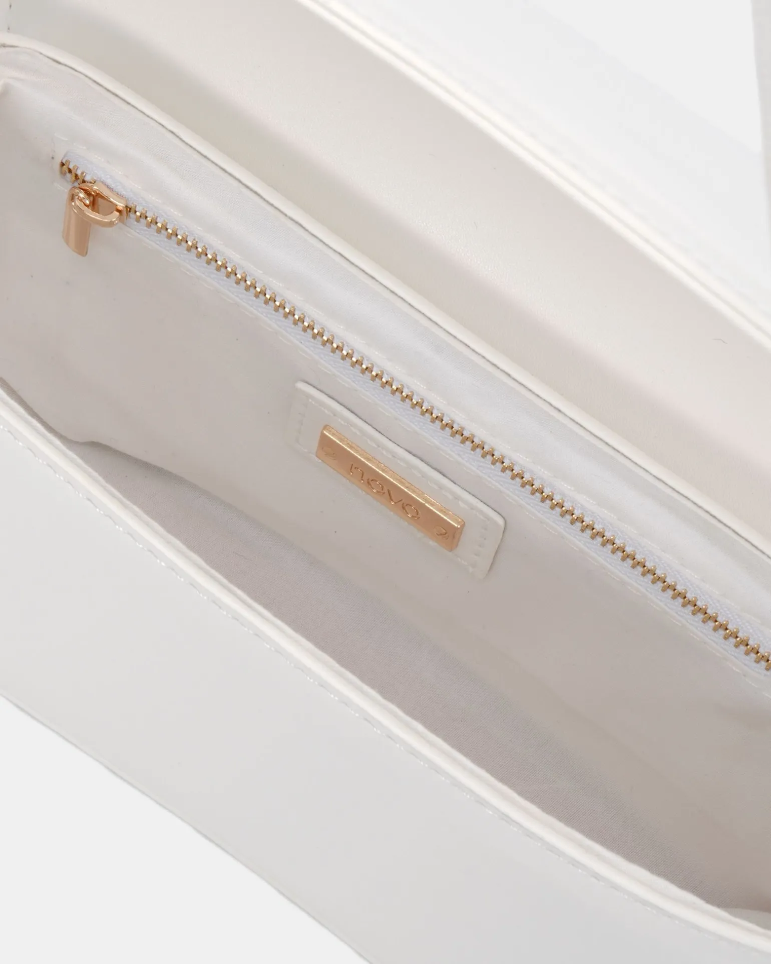 AYRA WHITE SHOULDER BAG