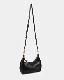 AZRIEL BLACK SHOULDER BAG