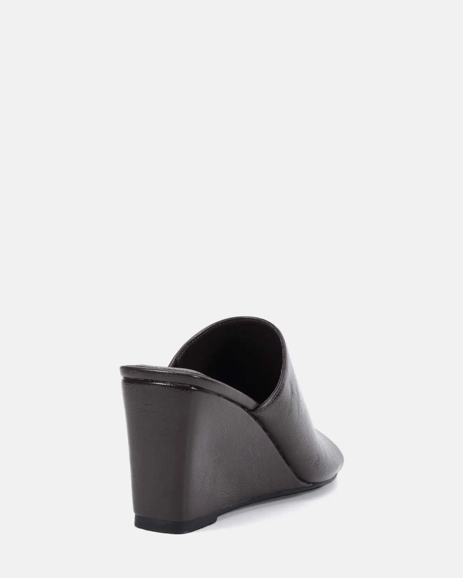 BALISTIC ESPRESSO CRINKLE PATENT Wedge Heels