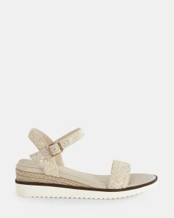 BARLETTA METALLIC RAFFIA