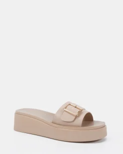 BEATIFIC BEIGE Wedge Heels