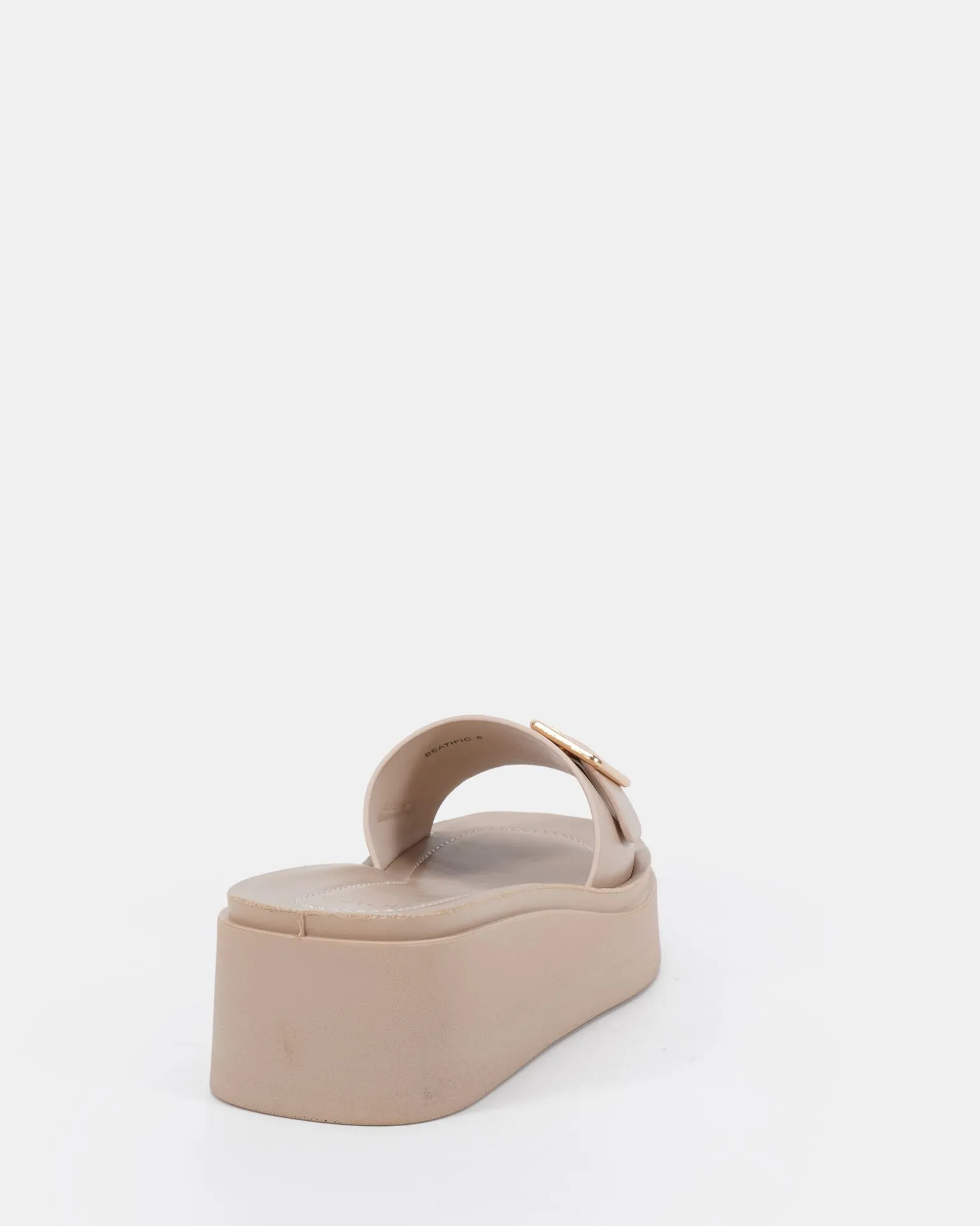 BEATIFIC BEIGE Wedge Heels
