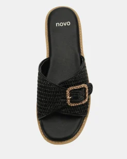BETTE BLACK RAFFIA