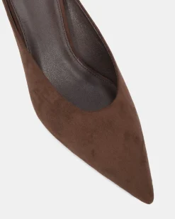 BOND ESPRESSO SUEDE Wedge Heels