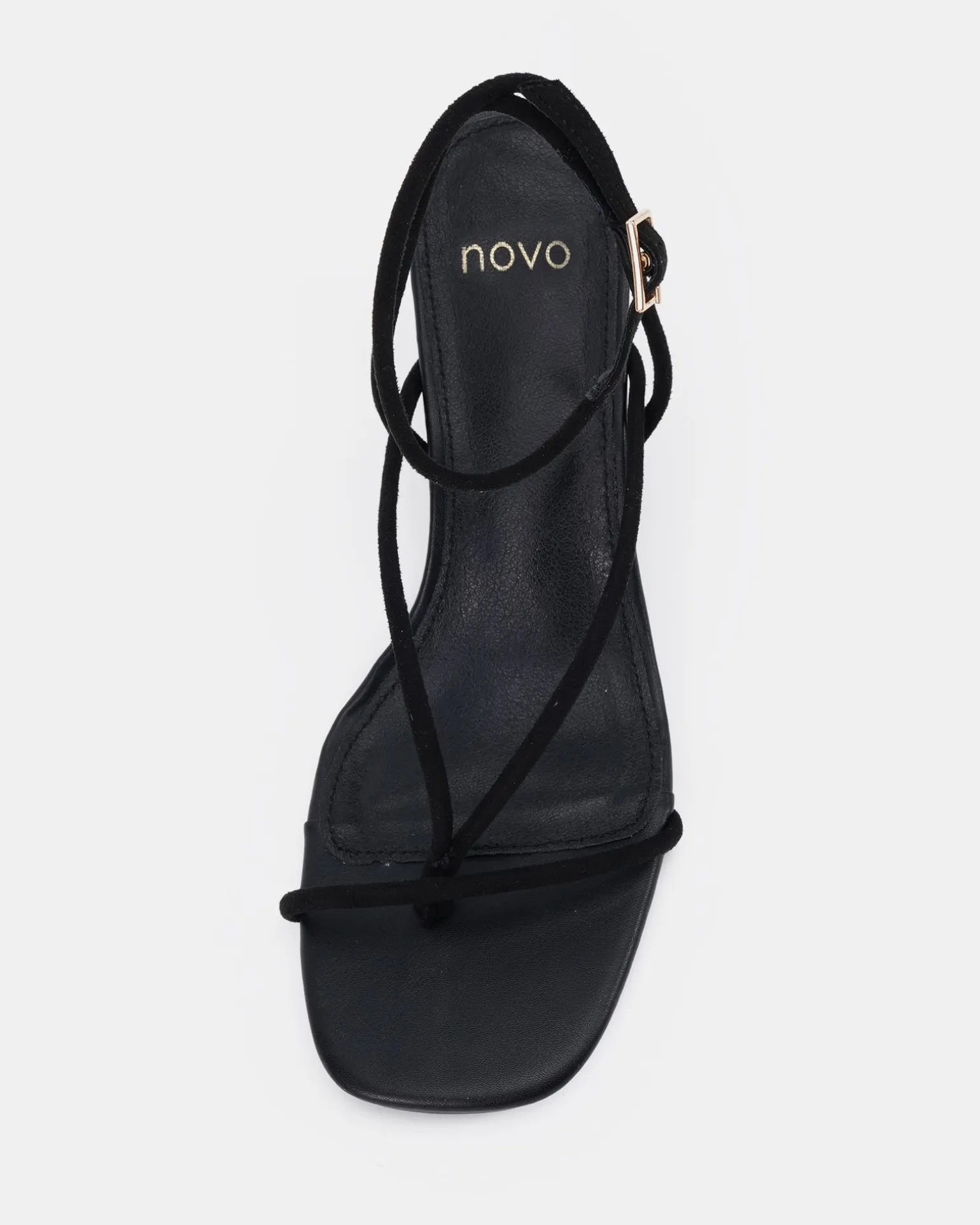 BRIONY Black Suede
