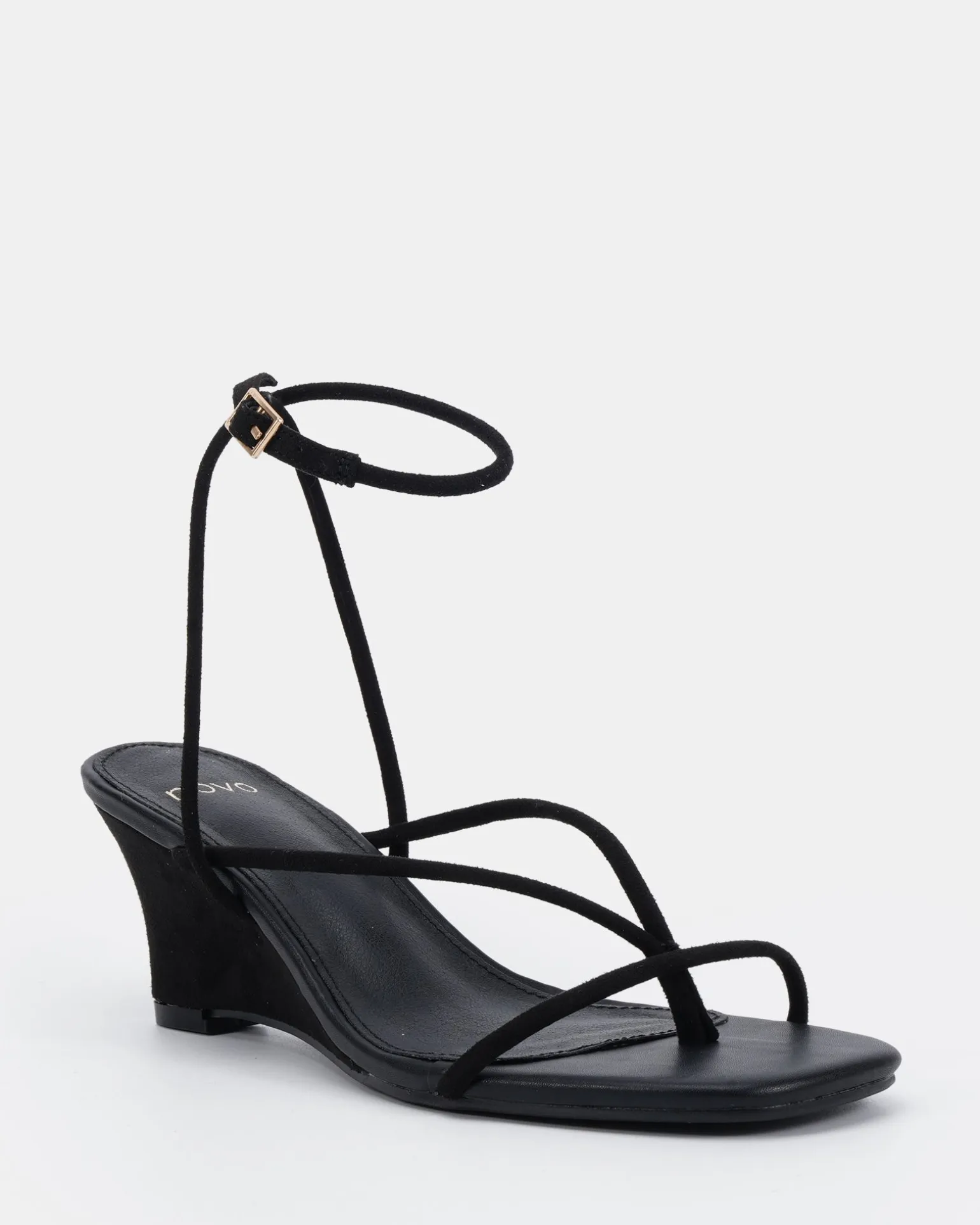 BRIONY Black Suede