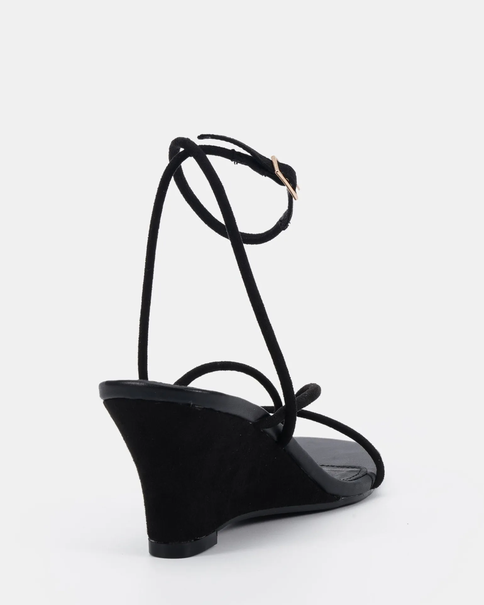 BRIONY Black Suede