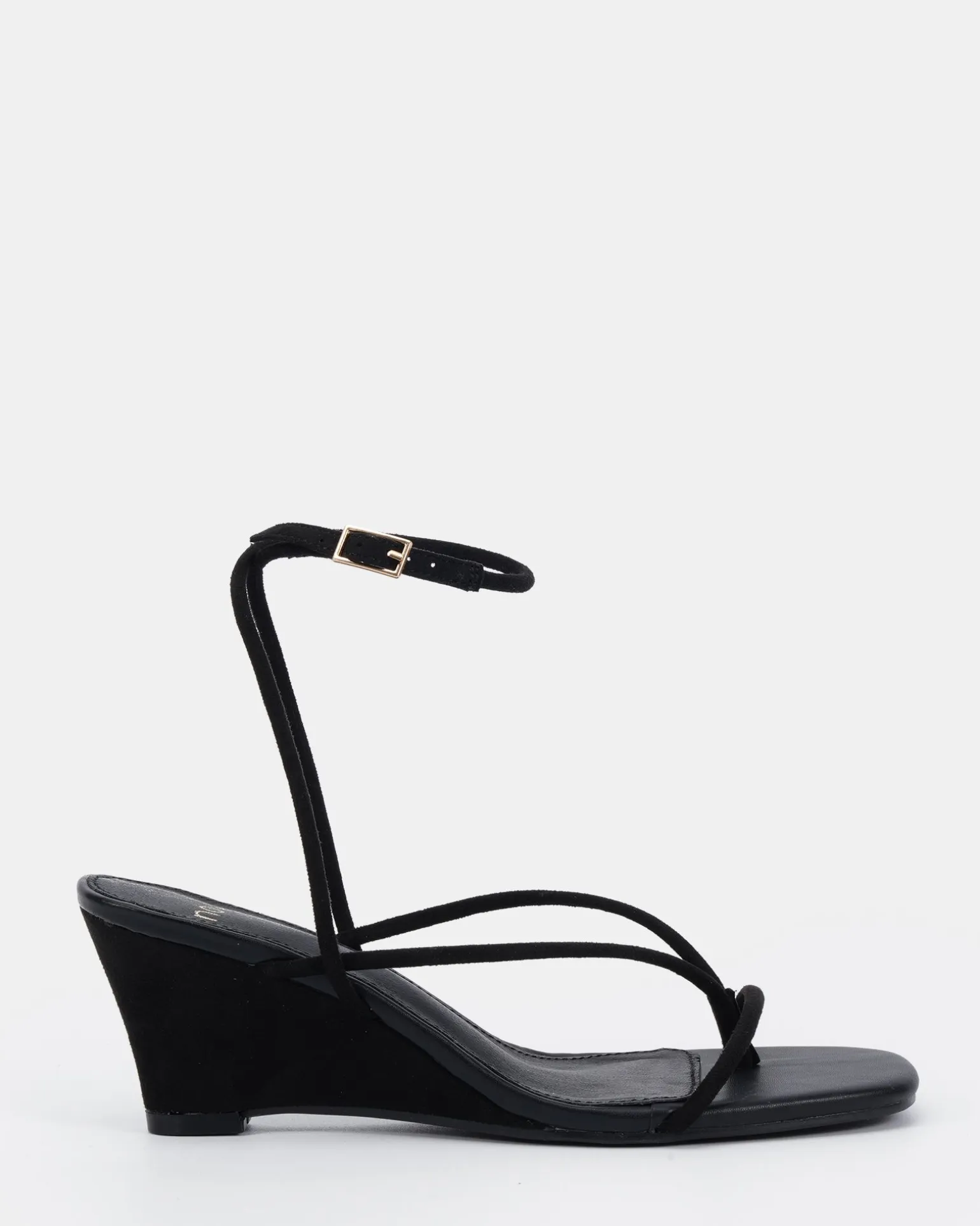 BRIONY Black Suede