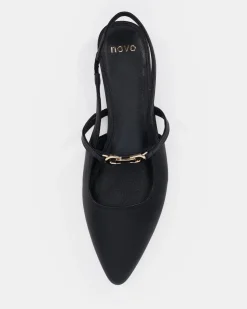 CALE BLACK Ballet Flats