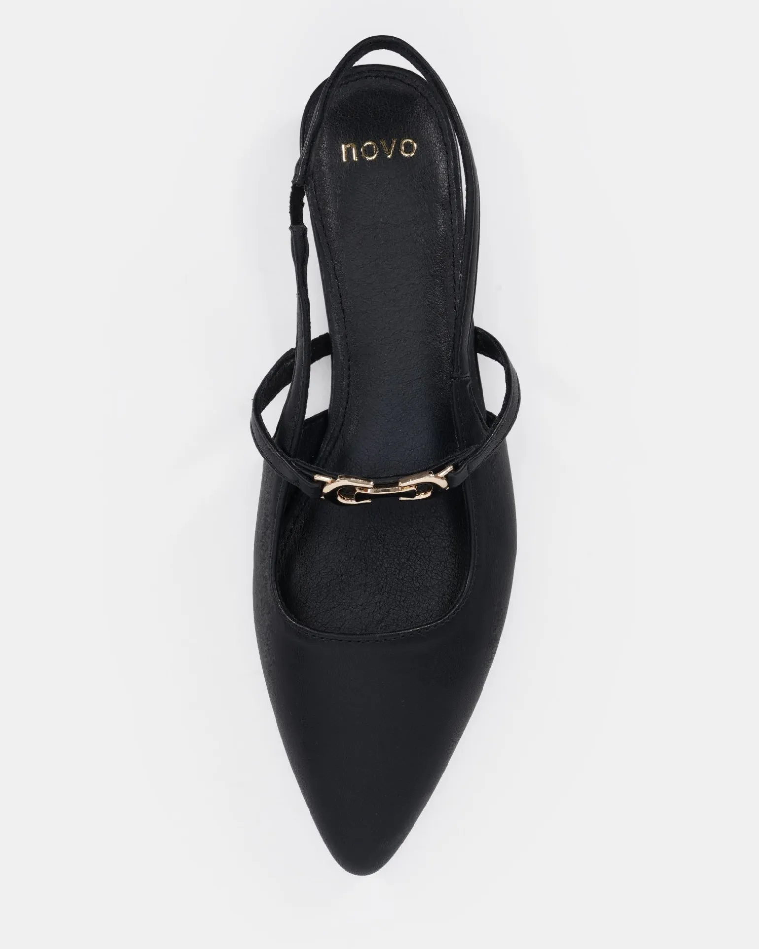 CALE BLACK Ballet Flats