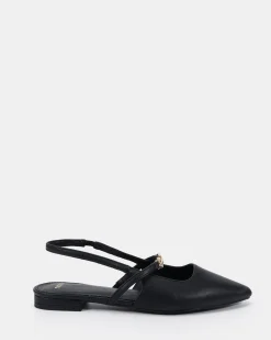 CALE BLACK Ballet Flats