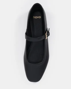 CALMLY BLACK Ballet Flats