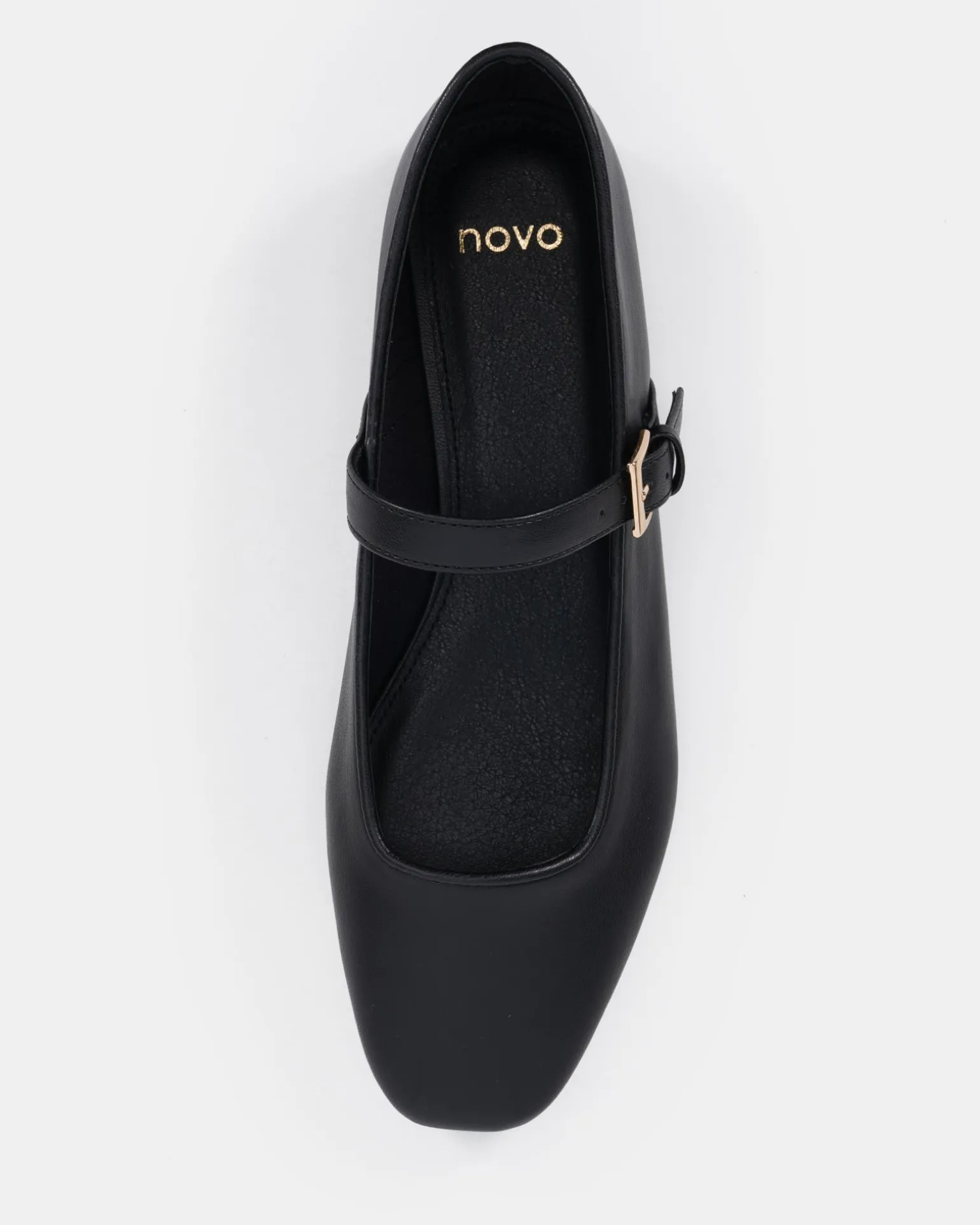 CALMLY BLACK Ballet Flats