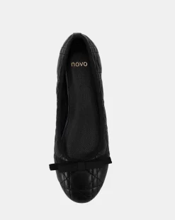 CARDOSO BLACK Ballet Flats
