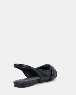 CARENNA BLACK Ballet Flats
